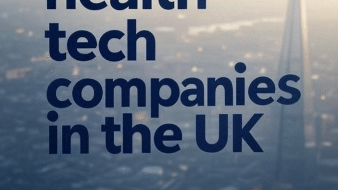 7 Top Health Tech Companies In The UK 7 Top Health Tech Companies Hiring Now In The UK